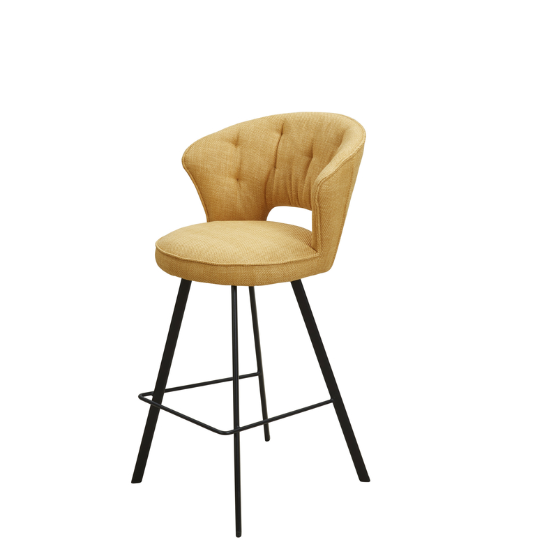 780mm Seat Height 610*580*1070mm State-of-the-art Bar Chairs